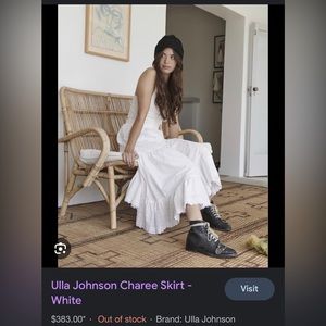 NWT Ulla Johnson Skirt